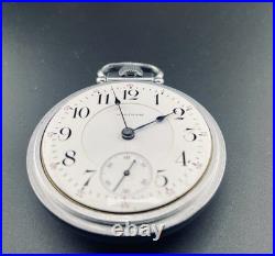 Waltham Pocket Watch Two Tone Appleton Tracey & Co. 18s 17j Display Back Case