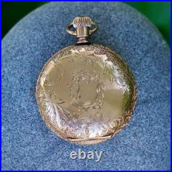 Waltham Pocket Watch c. 1870 Fahys Montauk Gold-Filled Hunter Case Not Workin