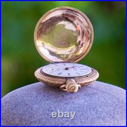 Waltham Pocket Watch c. 1870 Fahys Montauk Gold-Filled Hunter Case Not Workin