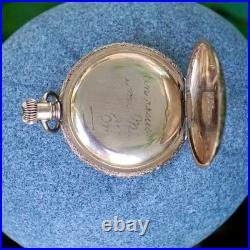 Waltham Pocket Watch c. 1870 Fahys Montauk Gold-Filled Hunter Case Not Workin