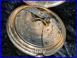 Waltham Pocket Watch c. 1870 Fahys Montauk Gold-Filled Hunter Case Not Workin