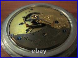 Waltham Pocket Watch movement 15 jewels Silveroid Case