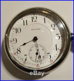 Waltham RARE 18S. Royal two-tone 17 jewels ONLY MADE 4,500 Glass Back Case(1896)