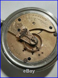Waltham RARE Locomotive dial & case Appleton Tracy & Co. (1887) 18 size 15 jewels