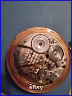 Waltham Riverside Pocket Watch 19J Prod. 1918-19 GF Case