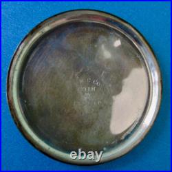 Waltham Silver Case Antique American Open Face Pocket Watch 1903