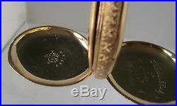 Waltham Solid 14 Kt. Gold, 17 Jewels-Hunter Case, Ladies Pocket Watch C. 1890