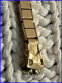 Waltham Traveler 10K Gold Filled Ladies Pocket Watch J Boss Keystone Case Vtg US