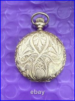 Waltham US ASSAY 14k Solid Gold Roy Case Pocket Watch NON WORKING (2402)
