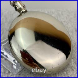 Waltham Vanguard 1892 Pocket Watch Calgary 19J Silverode Case Run Repair Restore