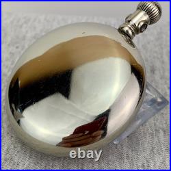 Waltham Vanguard 1892 Pocket Watch Calgary 19J Silverode Case Run Repair Restore