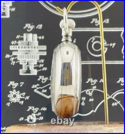 Waltham Vanguard 23J 18s Pocket Watch in a Beautiful Display Back Case