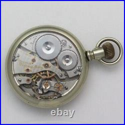 Waltham Vanguard Model 1899 16 Size Exhibition Display Case Pocket Watch ca 1907