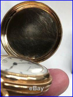 Waltham William Ellery Key Wind/key Set Pocket Watch In 14k Gold Case
