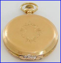 Waltham pocket watch in 14K gold hunting case rf21599