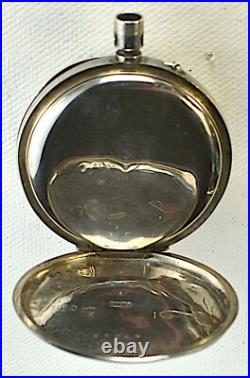 Wilsdorf And Davis Silver Rolex 935 Gents Pocket Watch Case, 1910