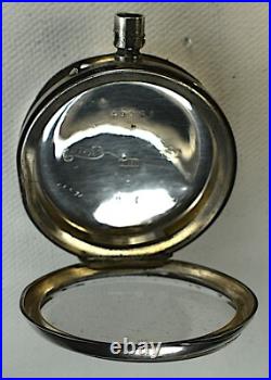 Wilsdorf And Davis Silver Rolex 935 Gents Pocket Watch Case, 1910