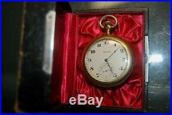 Working 1919 Waltham 15 jewels pocket watch with sales case