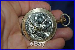 Working 1919 Waltham 15 jewels pocket watch with sales case