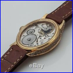 Wristwatch from Pocket Gilding Case Movement Watch Vintage New Hand Engraved HWC