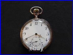 Zenith Pocket Watch. Grand Prix Paris 1900. Silver and Gold Case