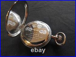 Zenith Pocket Watch. Grand Prix Paris 1900. Silver and Gold Case