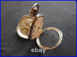 Zenith Pocket Watch. Grand Prix Paris 1900. Silver and Gold Case