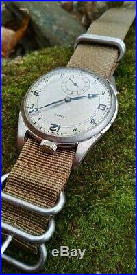 Zenith (Vintage 1936 Pocket Watch conversion to Wristwatch) 46mm Case