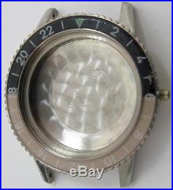 Zodiac GMT Watch Case 752 984 B in s. Steel diameter 35 mm